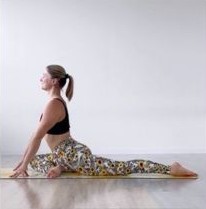 Baby Pigeon Pose